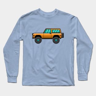 Advanture car illustration Long Sleeve T-Shirt